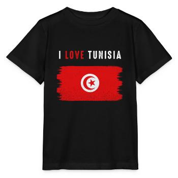 Tunisia - Stanley/Stella MINI CREATOR Kids’ T-Shirt - black - Front - Mikhail (115cm)