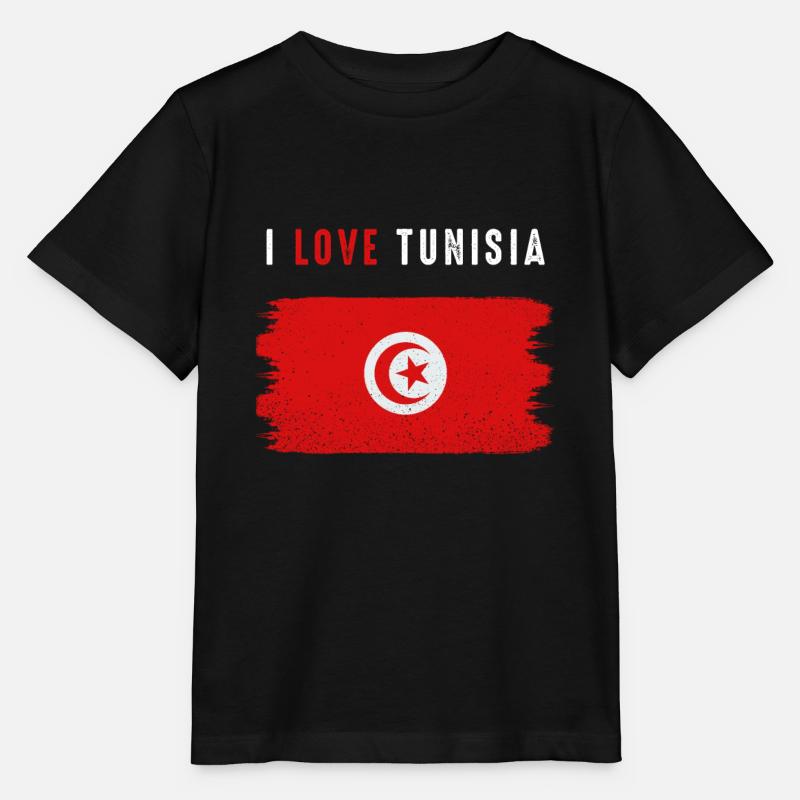 Tunisie - T-shirt bio MINI CREATOR Stanley/Stella Enfant - noir