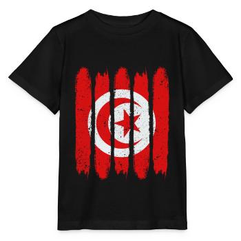 Tunisia - Stanley/Stella MINI CREATOR Kids’ T-Shirt - black - Front - Mikhail (115cm)