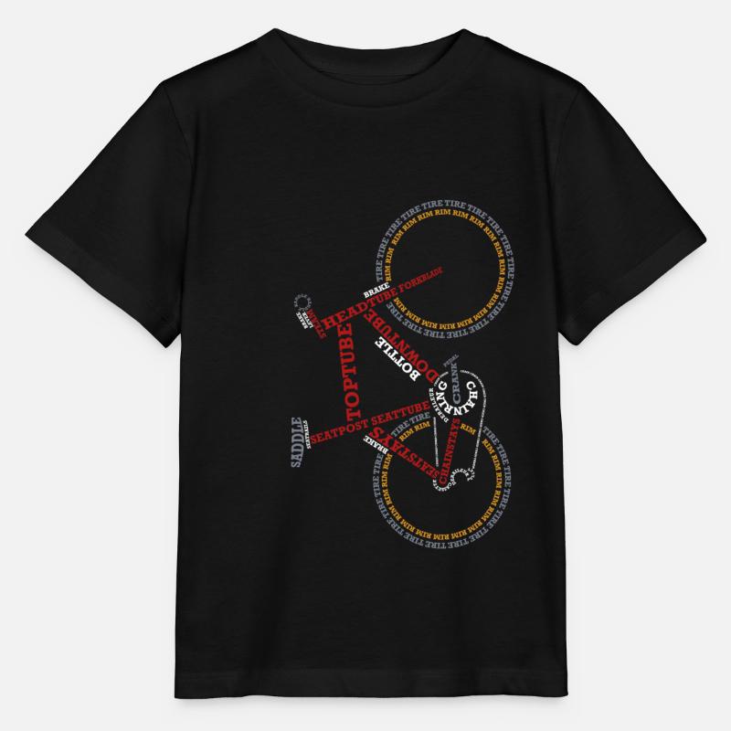 Fahrrad - Stanley/Stella Kinder T-Shirt MINI CREATOR  - Schwarz