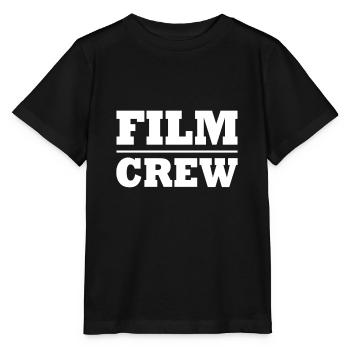 Film Crew TV Camera Production - Stanley/Stella MINI CREATOR Kids’ T-Shirt - black - Front - Mikhail (115cm)