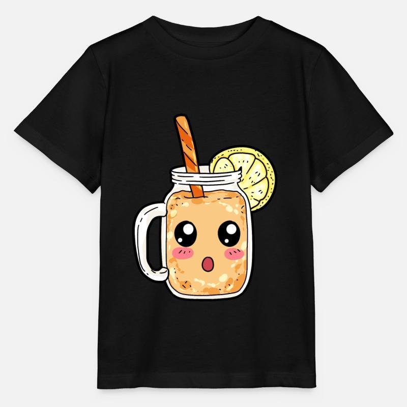 Smoothie rafraîchissement boisson boisson cadeau - T-shirt bio MINI CREATOR Stanley/Stella Enfant - noir