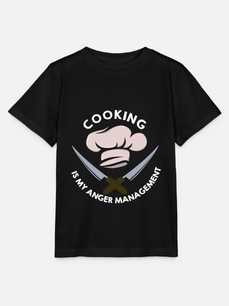 Chefkoch - Stanley/Stella Kinder T-Shirt MINI CREATOR  - Schwarz
