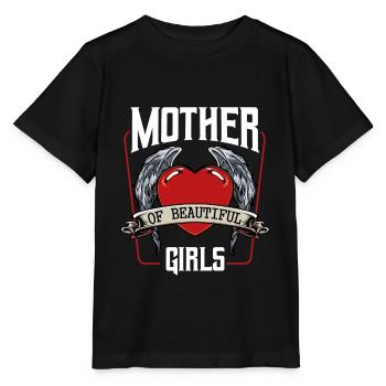mother and daughter - Stanley/Stella MINI CREATOR Kids’ T-Shirt - black - Front - Mikhail (115cm)