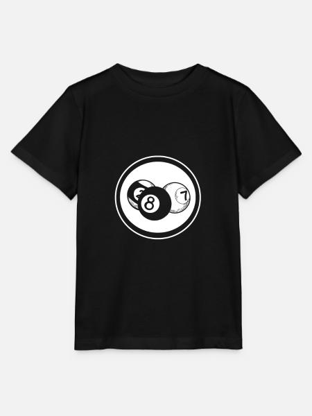 Billards - Stanley/Stella Kinder T-Shirt MINI CREATOR  - Schwarz