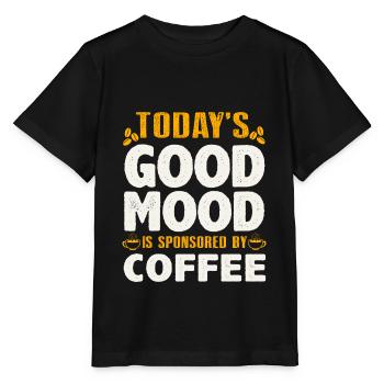 Kaffee - Stanley/Stella Kinder T-Shirt MINI CREATOR  - Schwarz - Vorne - Mikhail (115cm)