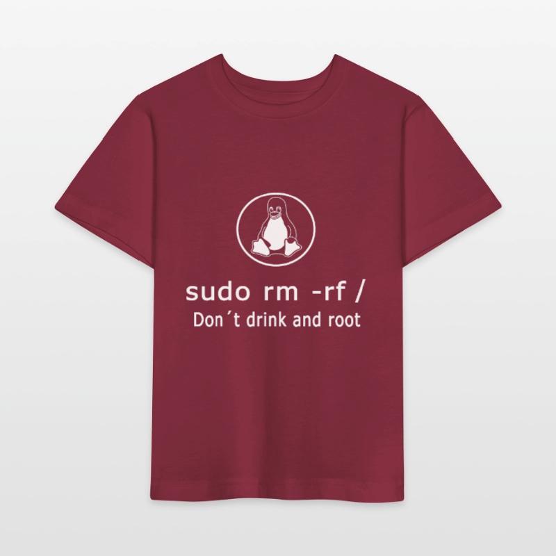 Linux Admin Programmer sudo rm rf / Stanley/Stella MINI CREATOR Kids’ T-Shirt
