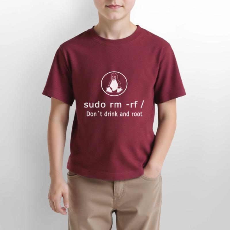 Linux Admin Programmer sudo rm rf / Stanley/Stella MINI CREATOR Kids’ T-Shirt