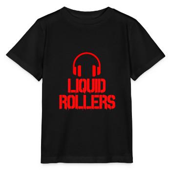 Rouleaux liquides Drum And Bass - T-shirt bio MINI CREATOR Stanley/Stella Enfant - noir - Devant - Mikhail (115cm)