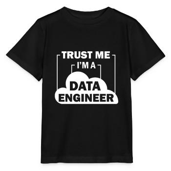 Data Engineer Data Science - Stanley/Stella Kinder T-Shirt MINI CREATOR  - Schwarz - Vorne - Mikhail (115cm)