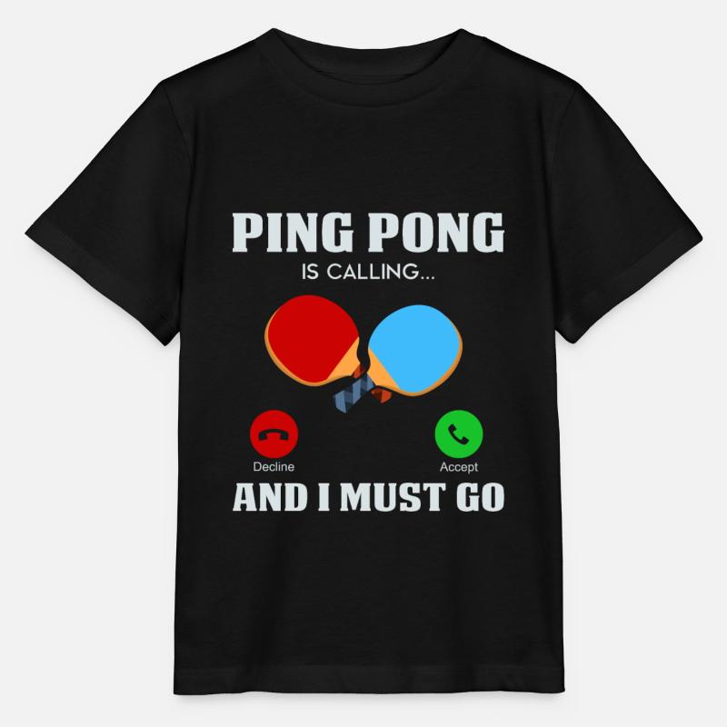Ping-pong - T-shirt bio MINI CREATOR Stanley/Stella Enfant - noir