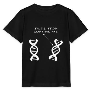 Biology - Stanley/Stella MINI CREATOR Kids’ T-Shirt - black - Front - Mikhail (115cm)