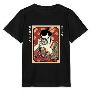 photographer - Stanley/Stella MINI CREATOR Kids’ T-Shirt - black - Front - Mikhail (115cm)