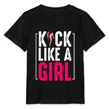Kickboxing - Stanley/Stella Kinder T-Shirt MINI CREATOR  - Schwarz - Vorne - Mikhail (115cm)