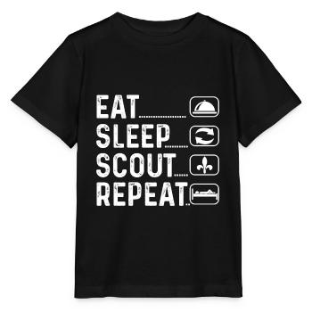 Scout Gift Scout - T-shirt bio MINI CREATOR Stanley/Stella Enfant - noir - Devant - Mikhail (115cm)