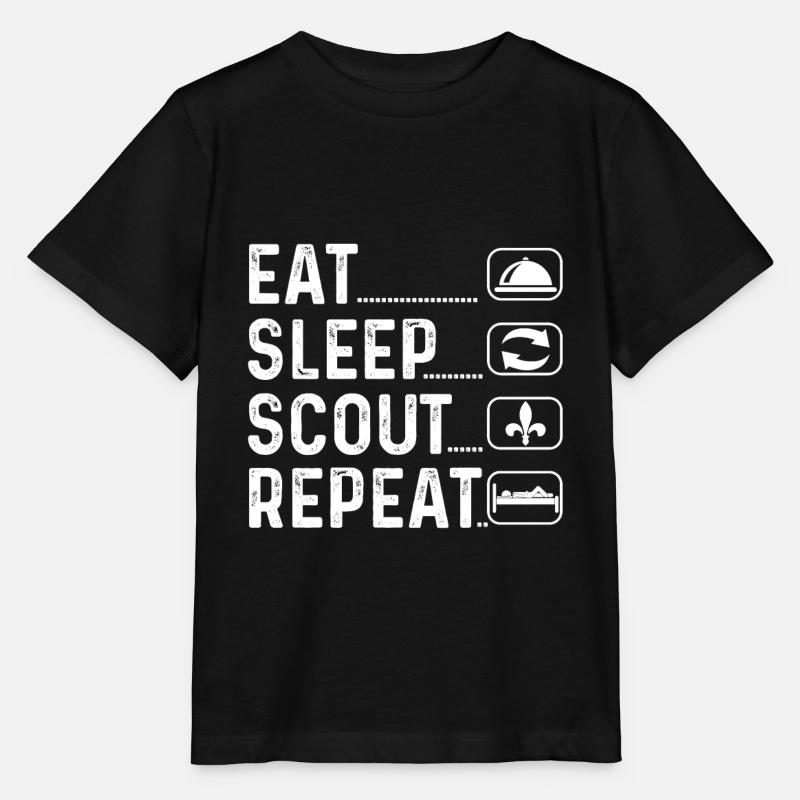 Scout Gift Scout - T-shirt bio MINI CREATOR Stanley/Stella Enfant - noir