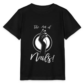 la conception des ongles - T-shirt bio MINI CREATOR Stanley/Stella Enfant - noir - Devant - Mikhail (115cm)