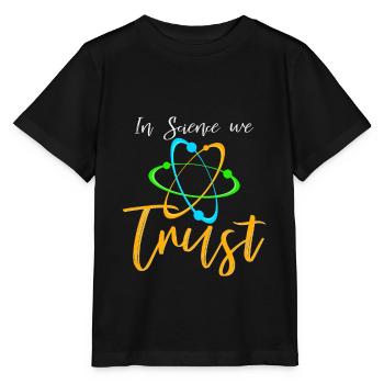 science - T-shirt bio MINI CREATOR Stanley/Stella Enfant - noir - Devant - Mikhail (115cm)