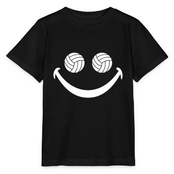 Volleyball Gift Volleyball Happy Volleyball - Stanley/Stella MINI CREATOR Kids’ T-Shirt - black - Front - Mikhail (115cm)