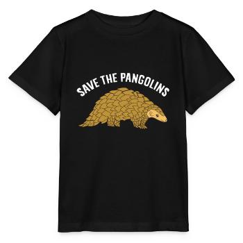 Sauvez les écailles Un cadeau mignon pour - T-shirt bio MINI CREATOR Stanley/Stella Enfant - noir - Devant - Mikhail (115cm)