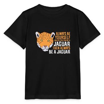 Doux Jaguar Soyez Une Jaguar - T-shirt bio MINI CREATOR Stanley/Stella Enfant - noir - Devant - Mikhail (115cm)