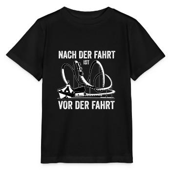 Montagnes russes Freak Parc de loisirs - T-shirt bio MINI CREATOR Stanley/Stella Enfant - noir - Devant - Mikhail (115cm)