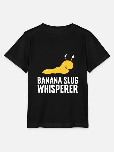 Bananenschneckenflüsterer - Stanley/Stella Kinder T-Shirt MINI CREATOR  - Schwarz