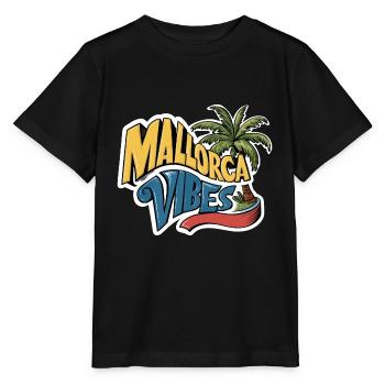 mallorca vibes 2024 - Stanley/Stella Kinder T-Shirt MINI CREATOR  - Schwarz - Vorne - Mikhail (115cm)