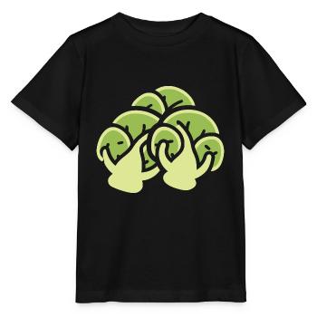 Chou de Bruxelles - T-shirt bio MINI CREATOR Stanley/Stella Enfant - noir - Devant - Mikhail (115cm)