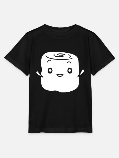 Marshmallow - Stanley/Stella Kinder T-Shirt MINI CREATOR - Schwarz