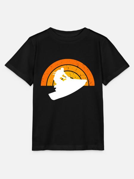 Jet ski - Stanley/Stella Kinder T-Shirt MINI CREATOR - Schwarz