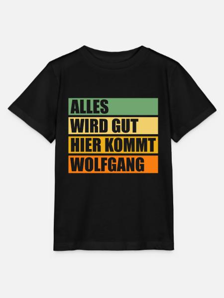 Wolfgang - Stanley/Stella Kinder T-Shirt MINI CREATOR  - Schwarz