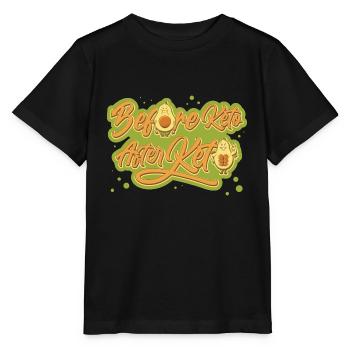 Régime cétogène Abhnemen Construction musculaire Cétose - T-shirt bio MINI CREATOR Stanley/Stella Enfant - noir - Devant - Mikhail (115cm)