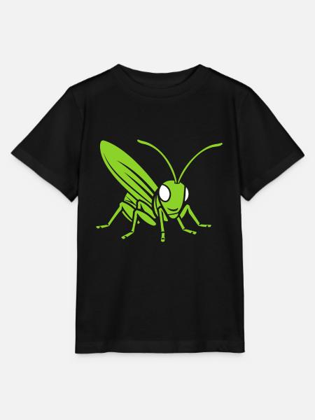 Heuschrecke - Stanley/Stella Kinder T-Shirt MINI CREATOR  - Schwarz