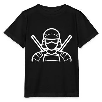 KENDO - Stanley/Stella Kinder T-Shirt MINI CREATOR  - Schwarz - Vorne - Mikhail (115cm)