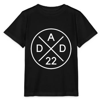 DAD 2022 Papa Werdender Papa Werdender Vater 2022 - Stanley/Stella Kinder T-Shirt MINI CREATOR  - Schwarz - Vorne - Mikhail (115cm)