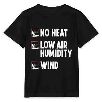 Kiteboarder Kitesurfing Kitesurf Wind Kiteboard - T-shirt bio MINI CREATOR Stanley/Stella Enfant - noir - Devant - Mikhail (115cm)