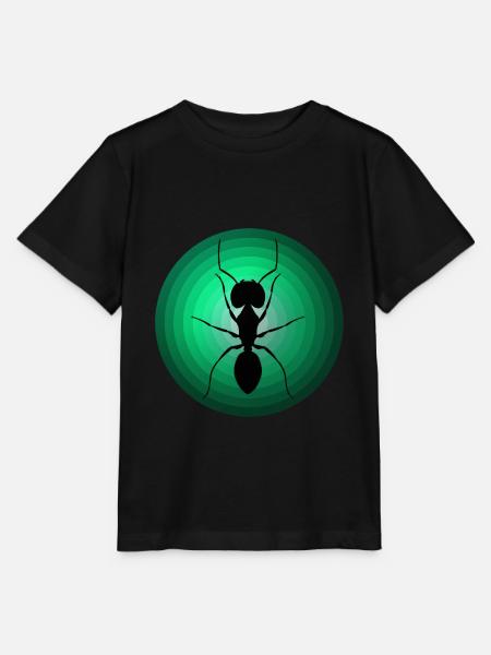 Ameisen - Stanley/Stella Kinder T-Shirt MINI CREATOR  - Schwarz