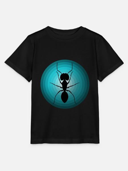 Ameisen - Stanley/Stella Kinder T-Shirt MINI CREATOR  - Schwarz