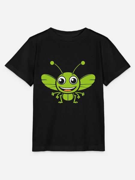 Heuschrecke - Stanley/Stella Kinder T-Shirt MINI CREATOR - Schwarz