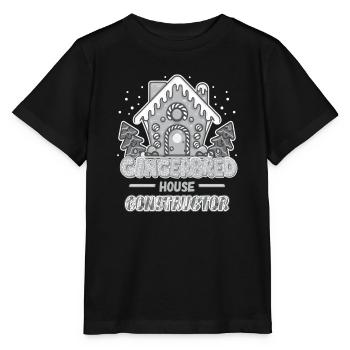 Lebkuchen Haus Konstrukteur Hersteller Geschenk - Stanley/Stella Kinder T-Shirt MINI CREATOR  - Schwarz - Vorne - Mikhail (115cm)