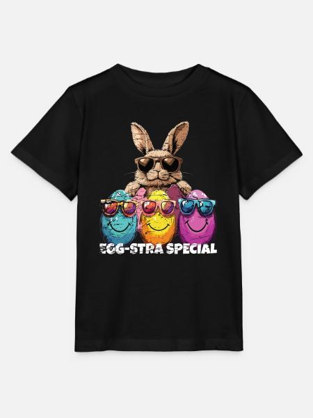 Egg-stra Spezial Ostereier - Stanley/Stella Kinder T-Shirt MINI CREATOR - Schwarz