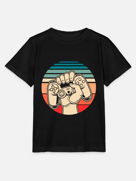 Gaming - Stanley/Stella Kinder T-Shirt MINI CREATOR - Schwarz