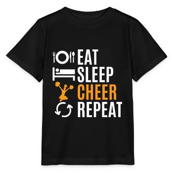 Cheerleading - T-shirt bio MINI CREATOR Stanley/Stella Enfant - noir - Devant - Mikhail (115cm)