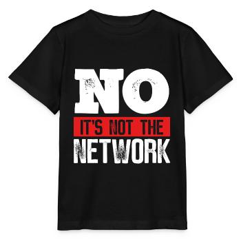 Network Engineer Its not the Computer Server - T-shirt bio MINI CREATOR Stanley/Stella Enfant - noir - Devant - Mikhail (115cm)