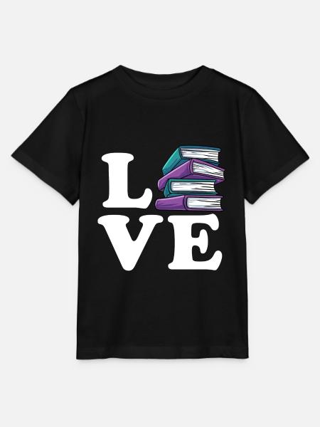Lesen - Stanley/Stella Kinder T-Shirt MINI CREATOR  - Schwarz
