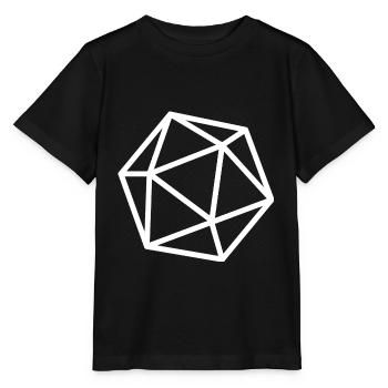 Geometrie Form Linien - Stanley/Stella Kinder T-Shirt MINI CREATOR  - Schwarz - Vorne - Mikhail (115cm)