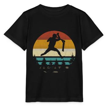 Cascadeur cascadeur scooter scooter rétro vintag - T-shirt bio MINI CREATOR Stanley/Stella Enfant - noir - Devant - Mikhail (115cm)