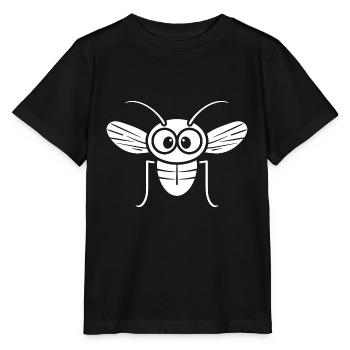Mouche - T-shirt bio MINI CREATOR Stanley/Stella Enfant - noir - Devant - Mikhail (115cm)