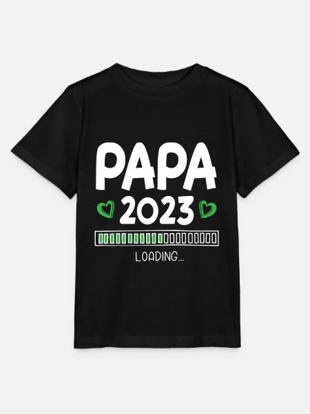 Papa 2023 Loading - Stanley/Stella Kinder T-Shirt MINI CREATOR  - Schwarz